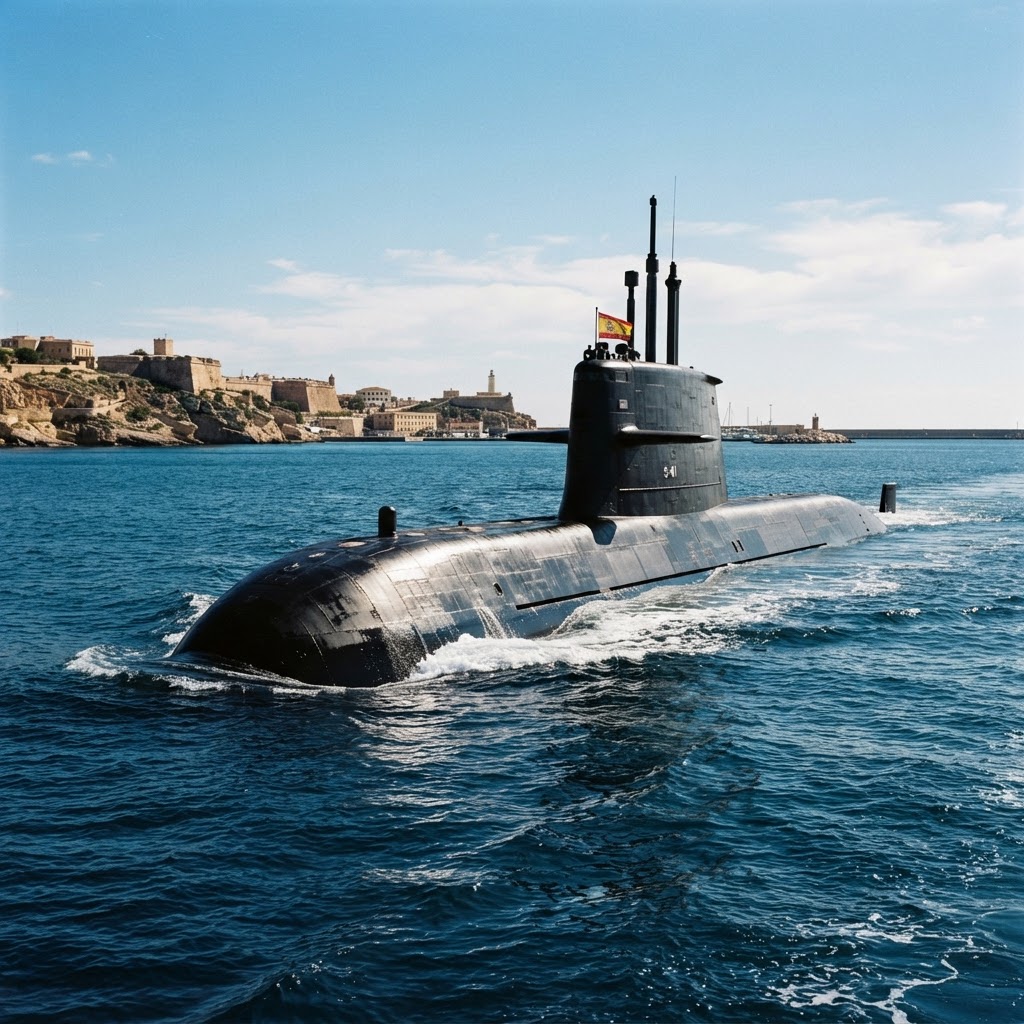 El sumergible S-83 marca un hito en la autonomía naval de la Armada española