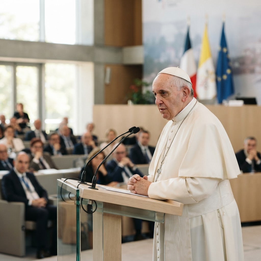 El Papa Francisco reclama mayor apertura a la fe en el modelo secular francés