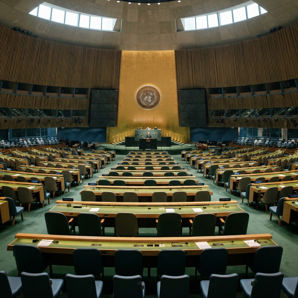 Abucheos y vacíos: La tensa recepción de Netanyahu en la Asamblea General de la ONU