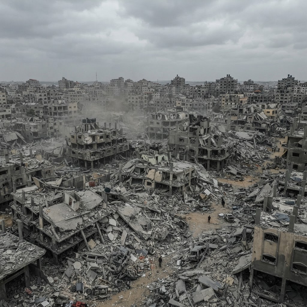 Gaza enfrenta un colapso económico sin precedentes tras meses de conflicto