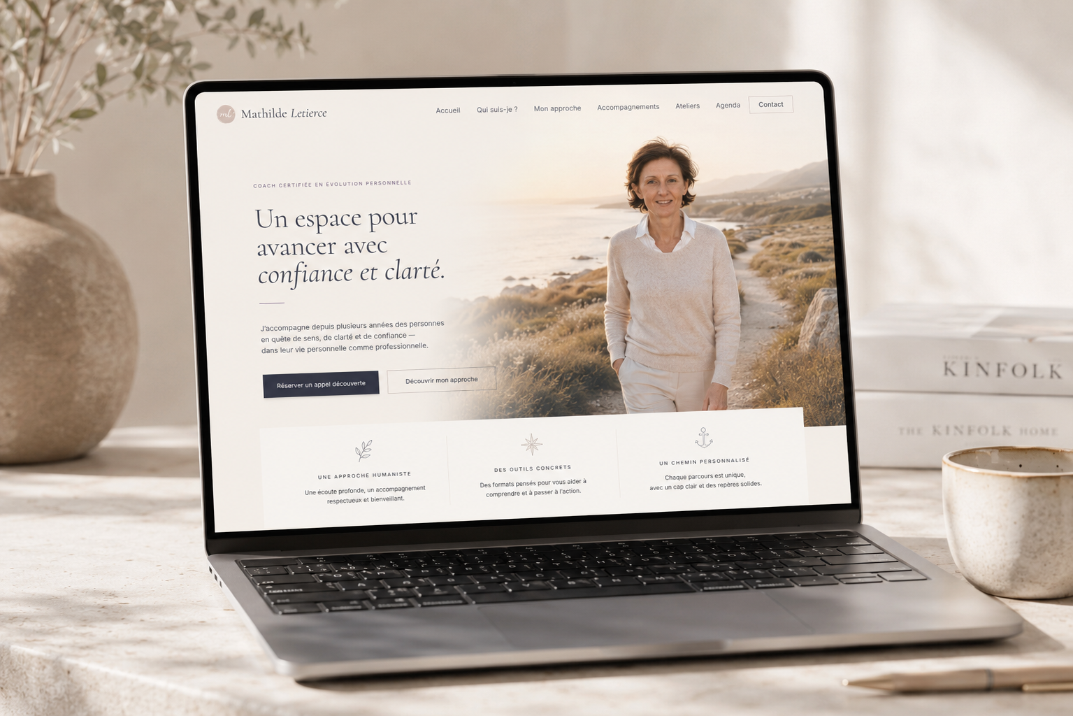 Nouveau site web de Mathilde Letierce