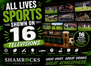 All Live Sport on 16 TVs