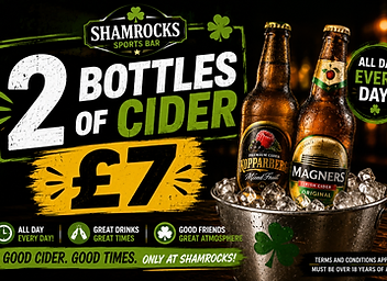 2 Bottles of Cider