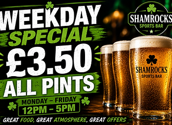 Weekday Pint Special