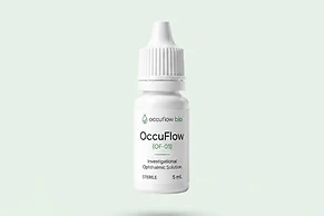 OccuFlow OF-01 investigational ophthalmic solution 5 mL dropper bottle