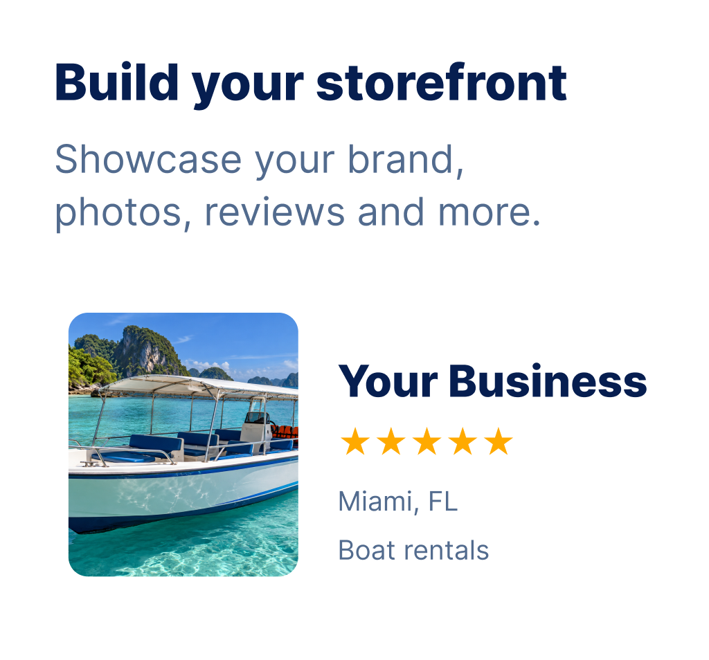Build your storefront