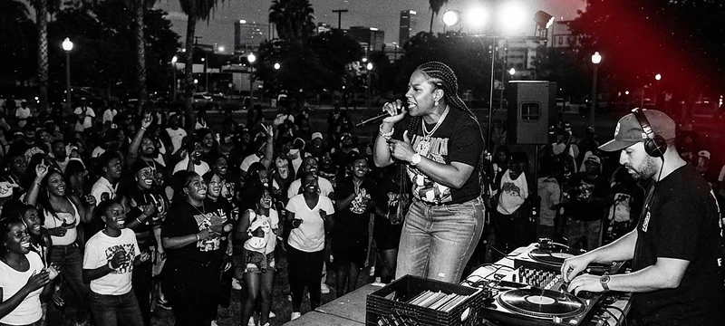 Hip Hop Institute 4 Peace community cypher