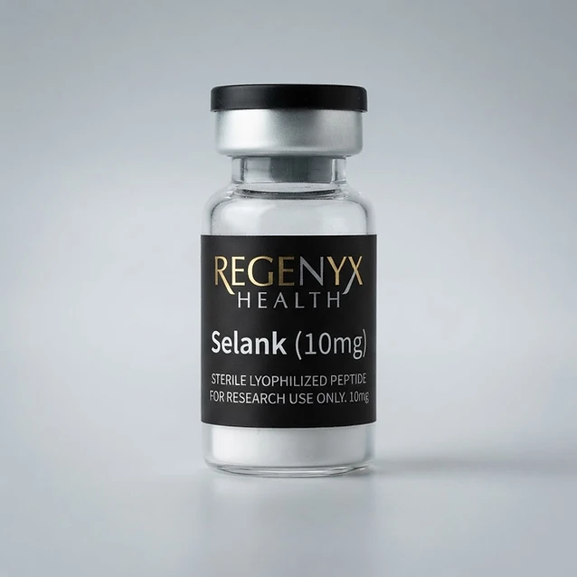 Selank (10mg) — REGENYX HEALTH vial