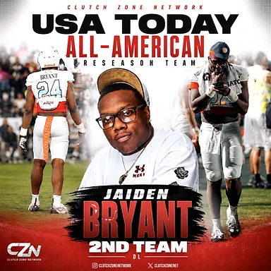 Jaiden Bryant Named to USA TODAY All-American Preseason Second Team