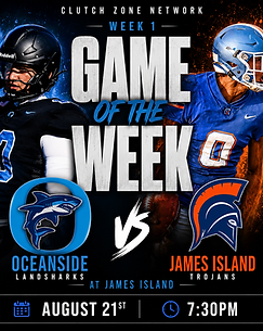 Oceanside vs James Island