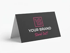 Tent Cards 14PT + Matte Finish