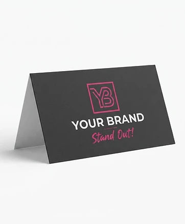 Tent Cards 14PT + Matte Finish