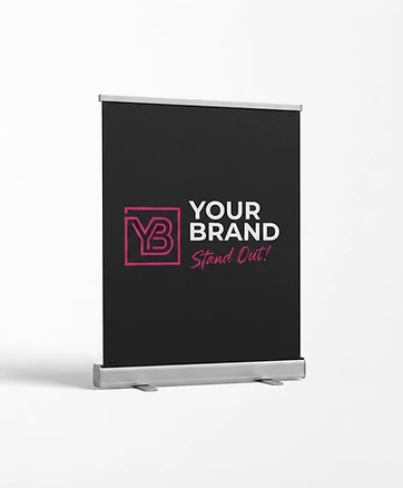 Table Top Pull Up Banner 13 oz Matte Vinyl