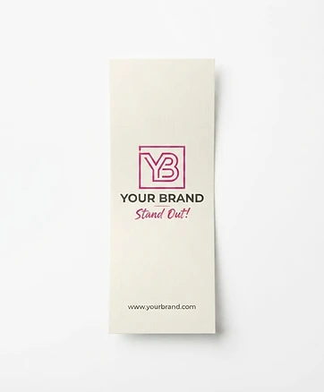 Bookmark 13pt Linen Uncoated