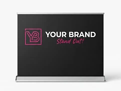Premium Wide Pull Up Banners 13 oz Matte Vinyl