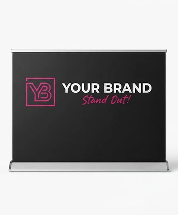Premium Wide Pull Up Banners 13 oz Matte Vinyl