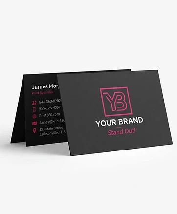 Folded Business Cards 14PT + Matte Finish