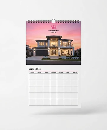 Wall Calendars 100LB Gloss Text