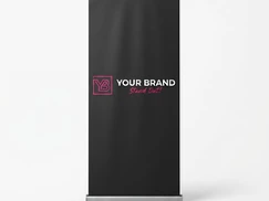 Pull Up Banners 13oz Matte Vinyl Blackbase (31.5 x 78.75)