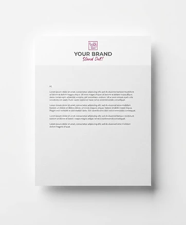 Letterheads 60LB Uncoated