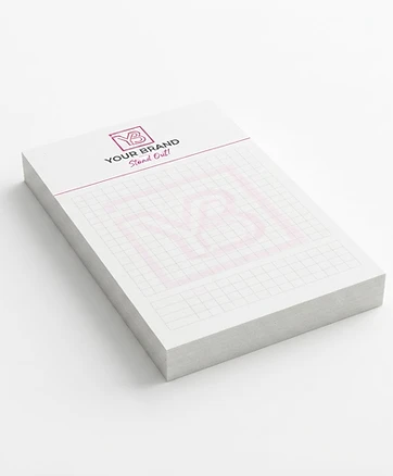 Notepads 60LB Uncoated (50 pages)