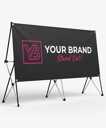 X-Frame Banners 13oz Matte Vinyl