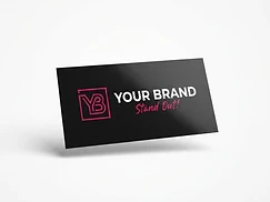 Business cards 16pt + AQ