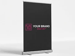 Double Sided Pull Up Banners 13 oz Matte Vinyl