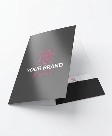 Presentation Folders Matte Laminated