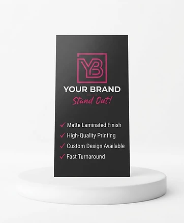 Matte Laminated Rack Cards