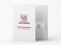 Presentation Folders 14PT + Matte Finish