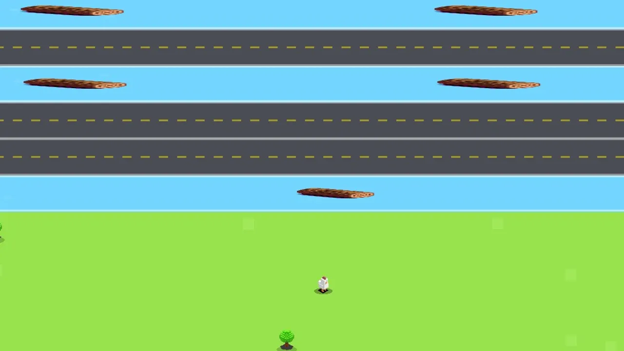 CROSSY ROAD template preview