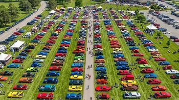 Car show scene