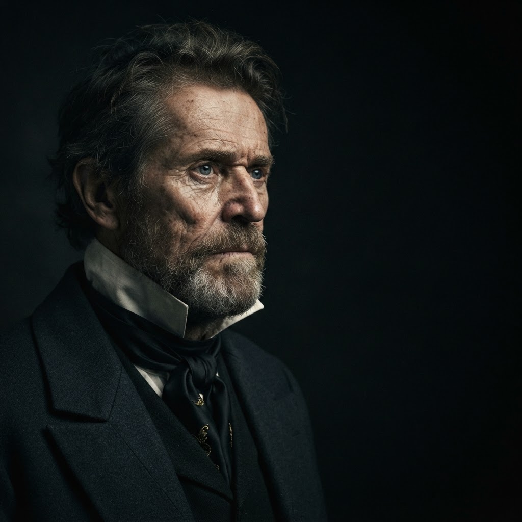 Portrait of a distinguished historical figure in period clothing