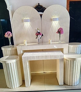 تصميم كوشة عصرية ثلاثي الأبعاد