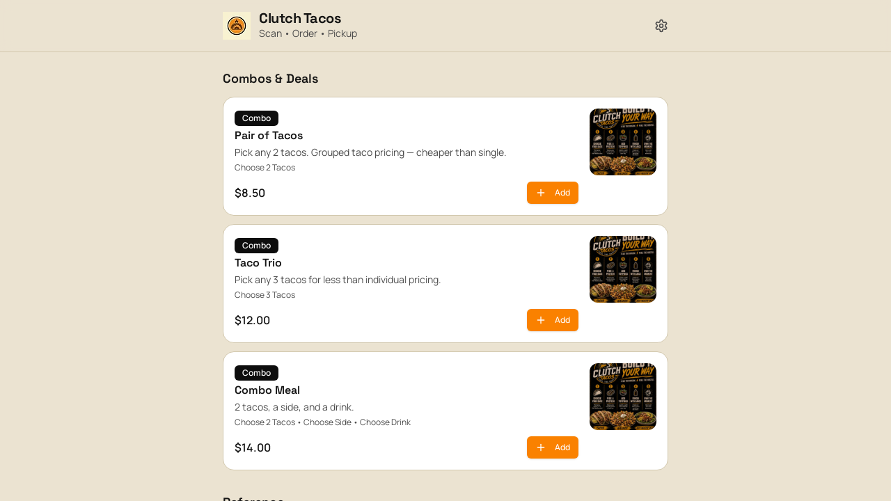 POS System template preview