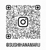Scan to follow @sushihanamaru on Instagram