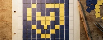 Binary Pixel Art