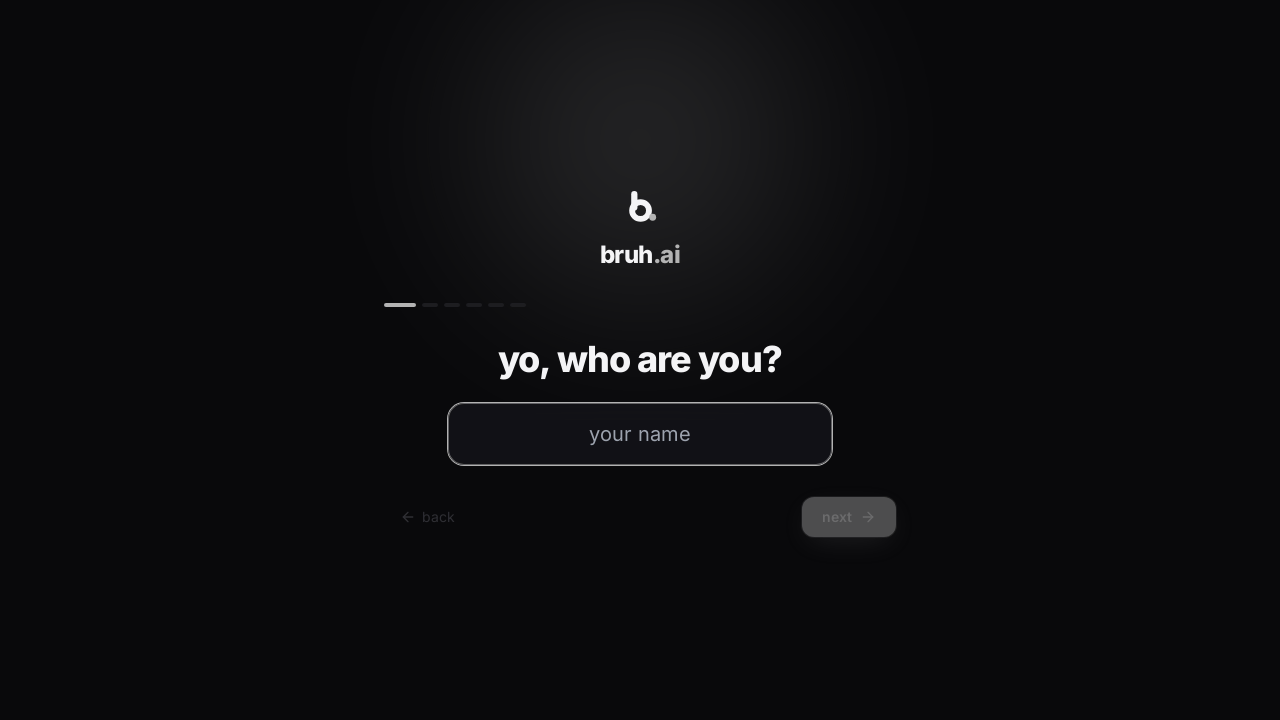 bruh.ai template preview