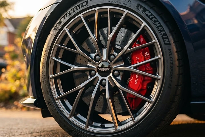 Same wheel after detailing