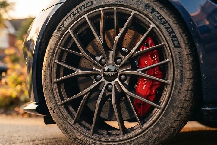 Neglected wheel before detailing
