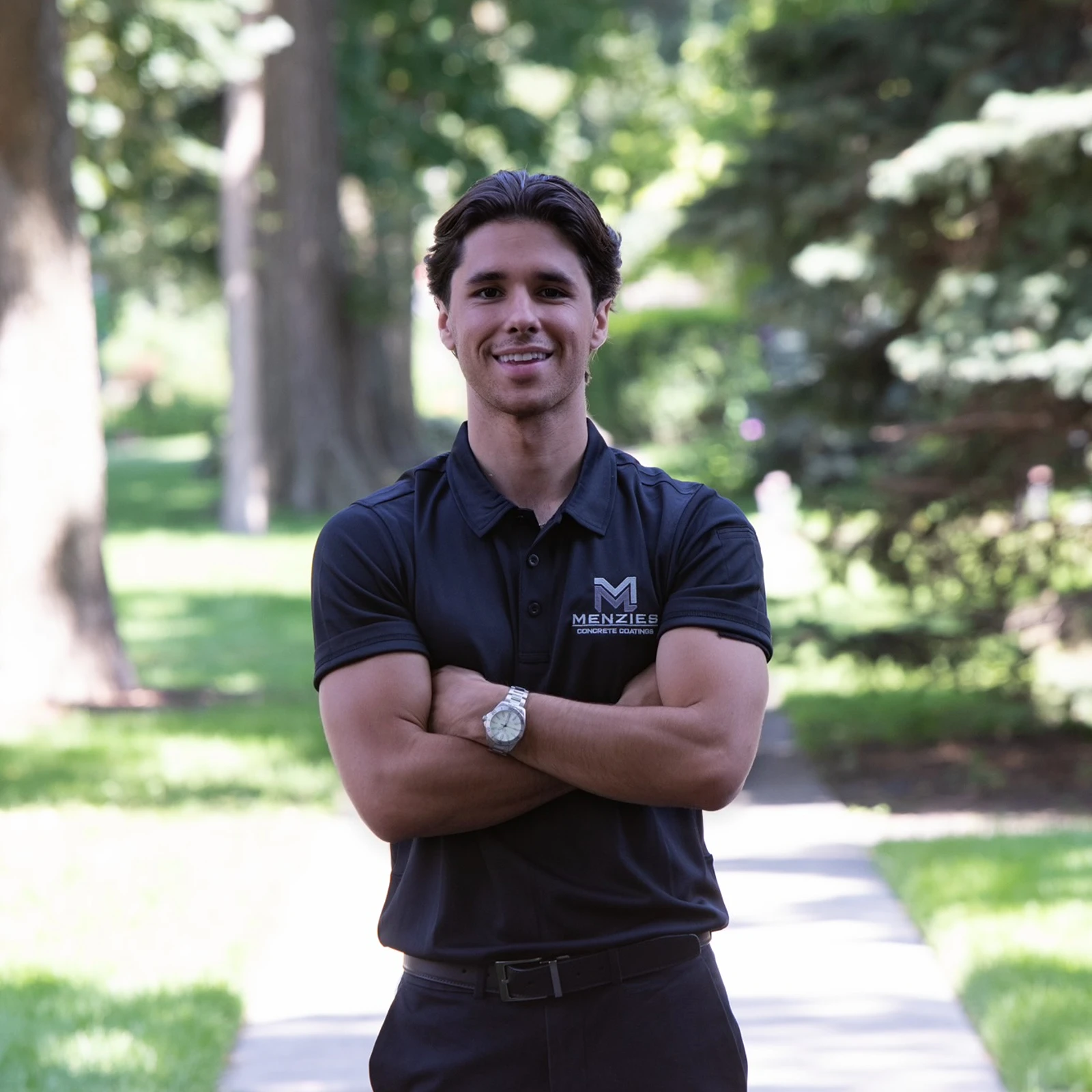 Sam Menzies, Co-Owner of Menzies Concrete Coatings