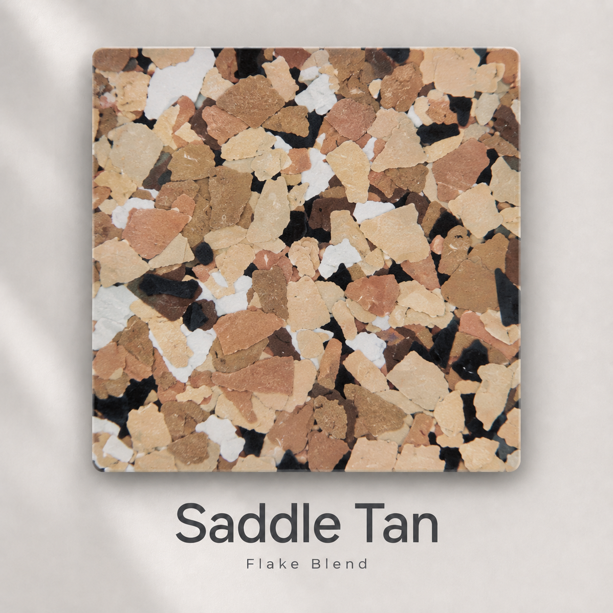Saddle Tan flake blend