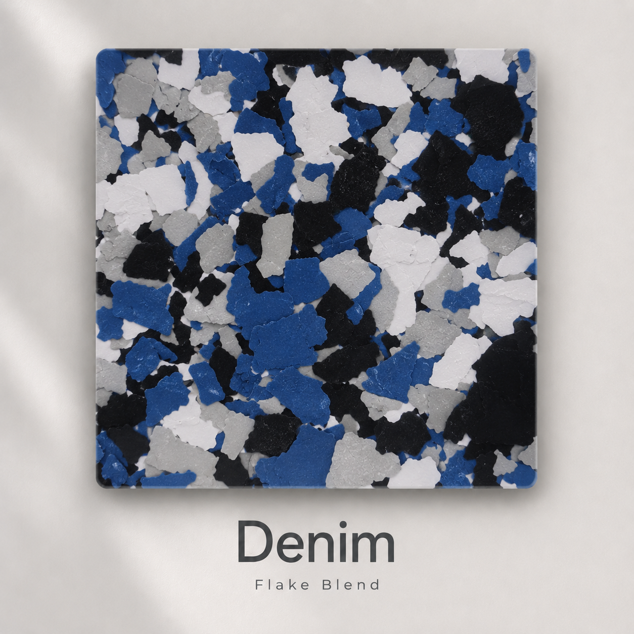 Denim flake blend
