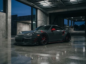 Project Midnight GT3 — Porsche 911 GT3 RS (Track & SEMA Builds) custom auto body build by Donlyson Auto Concepts, Los Angeles
