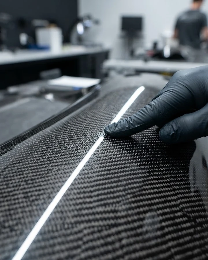 Carbon fiber weave