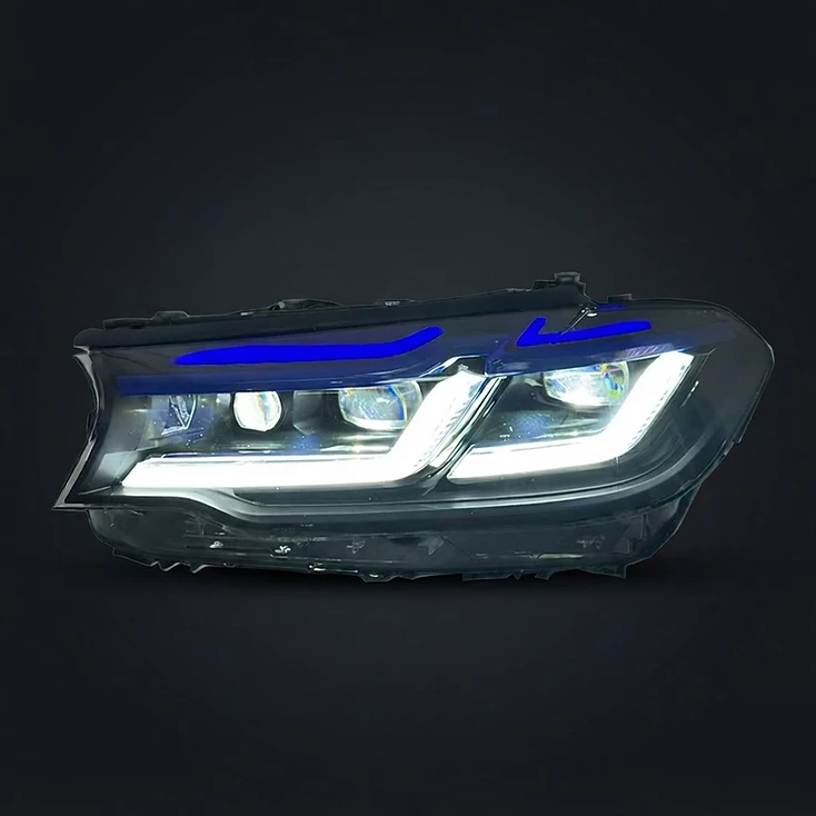 Dual-Color LED Headlight Assembly — BMW M5 F90 / 5 Series G30–G38 (2017–2023) | 6000K Adaptive-Style Pair