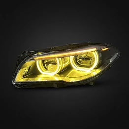 Full LED Headlight Assembly — BMW 5 Series F10/F18 (2010–2017) | 6000K Adaptive-Style Projector Pair