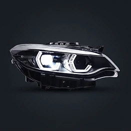 Spoon-Style LED Headlight — BMW M2 F87 / 2 Series F22–F23 (2014–2020) | 6000K Projector Pair