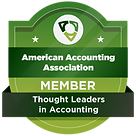 American Accounting Association member badge